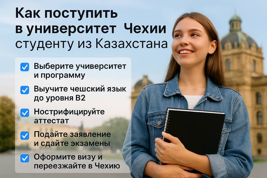 Как поступить в Чехию из Казахстана