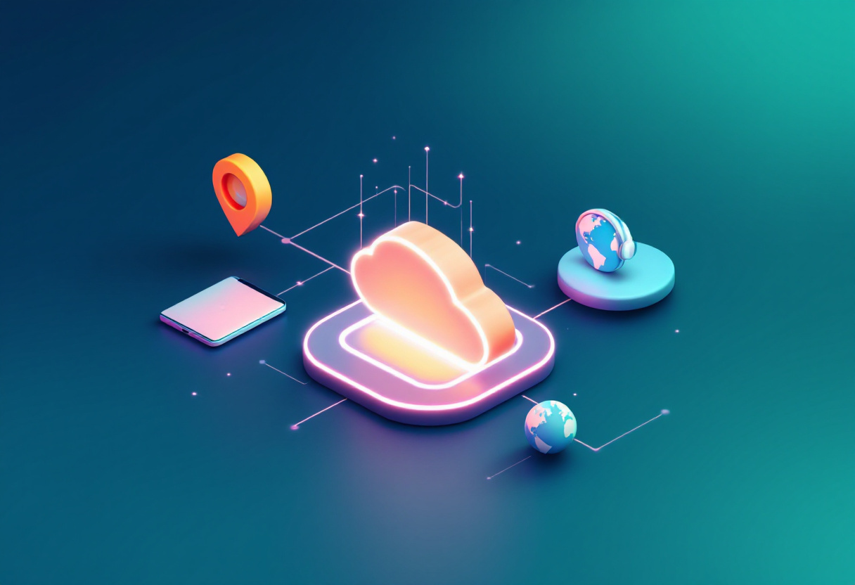 Схема облачной телефонии: виртуальный номер, переадресация на смартфон и SIP